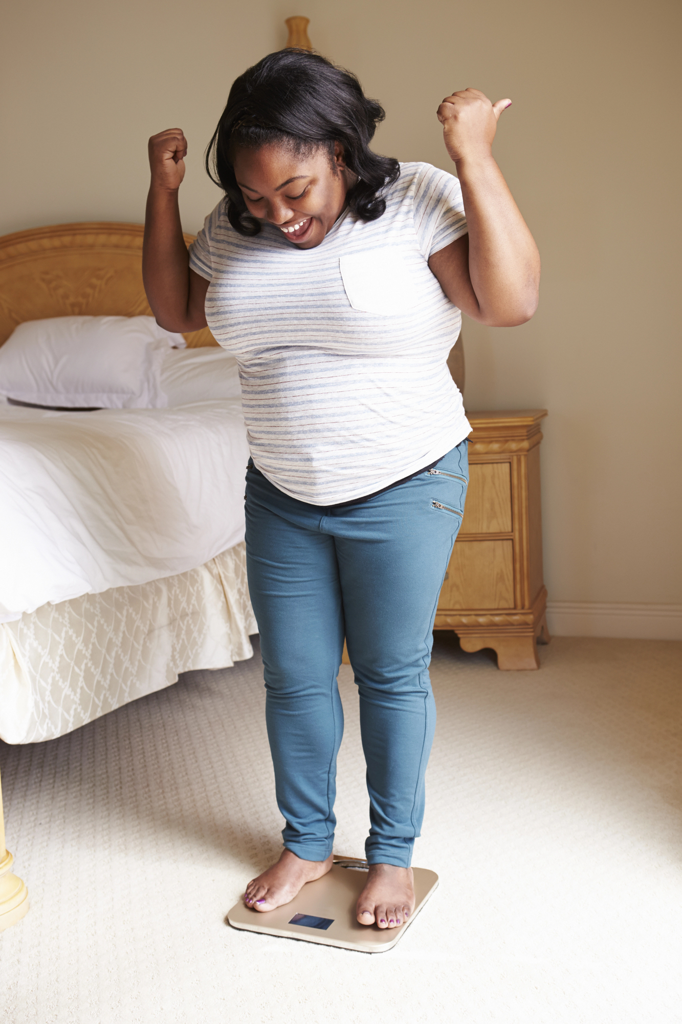 wl Woman experiencing success with semaglutide weight loss program Next Level Wellness in Illinois and the greater Chicago area